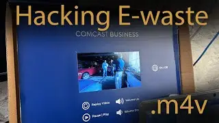 Comcast Business x Nike disposable video player - can we hack it?