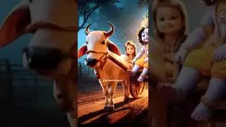 Little Krishna #little #laddugopal #vrindavan radhe #radhe #shortsfeed  #radheshyam #cartun #Videoyt