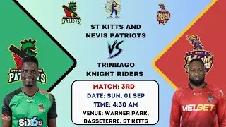 SKN vs TKR Match Prediction, SKN vs TKR Team Prediction, SKN vs TKR Dream11 Team Prediction, CPL T20