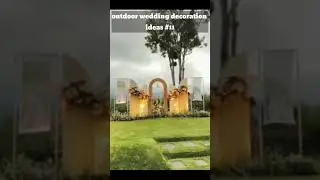 Outdoor Wedding Decoration Ideas 11 #shorts
