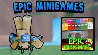 Sobreviva aos MiniGames No Roblox! (Epic MiniGames)