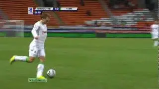 Гол Глушакова в матче 