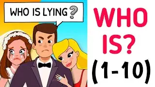 Who is? Brain Teaser and Riddles Levels 1 2 3 4 5 6 7 8 9 10 #argaming #whois