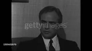 Marlon Brando Interview | Publicising the Martin Luther King Jr Foundation | May 1968