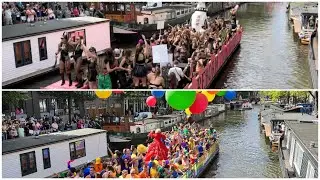 Gay Pride Amsterdam 2022 | Botenparade | Canal Parade