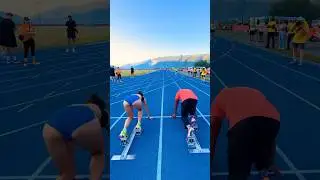 ME vs YOHAN BLAKE 💪😂 The SECOND FASTEST man in the WORLD 😱 #running #track #100m