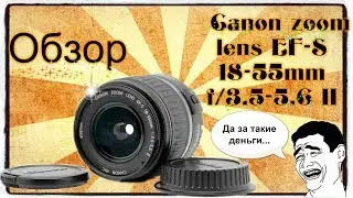 Canon Zoom Lens EF-S 18-55mm 1:3.5-5.6 II