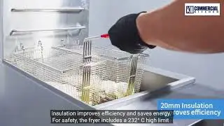 Frymax VP122 V Pan Gas Deep Fryer &ndash; High Efficiency & Crispy Performance for Commercial Kitchens