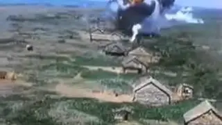 Napalm bombing