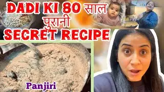 Punjabi PANJIRI Recipe Vlog | Family Traditional Recipe | High Chair Assembling | @Gonika_Arora 