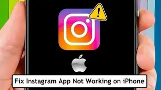 instagram not working || All Problem ONE Solution iOS 2024