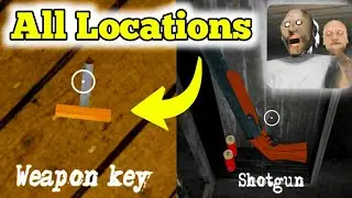 granny 2 weapon key locations | how to find and use weapon key in granny chapter 2