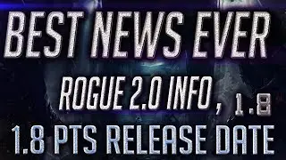 THE DIVISION - BEST NEWS EVER!! 1.8 CONSOLE PTS RELEASE DATE, NEW WEAPONS, ROGUE 2.0 INFO!