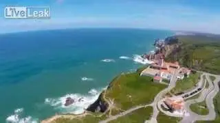 Flying over the westernmost point of Europe