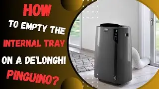 How to Empty the Internal Tray on a De'Longhi Pinguino?