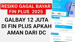 GAGAL BAYAR FIN PLUS || RESIKO TELAT BAYAR DI APLIKASI FIN PLUS SEPERTI INI