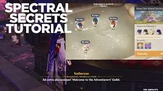 SPECTRAL SECRETS GENSHIN IMPACT TUTORIAL