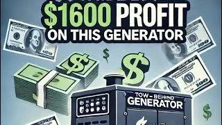 $1600 profit sub renting a generator