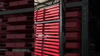Sheet Metal Storage Rack Install #materialhandling #sheetmetalfabrication #sheetmetals