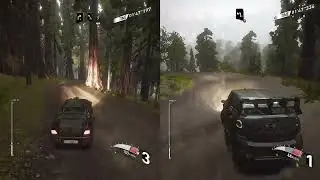 V-Rally 4 (Split-Screen) - PS4 Slim Coop Game play | ZeroHunt009