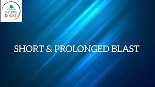 Short & prolonged blast duration in ship's whistle - ROR Rule 32