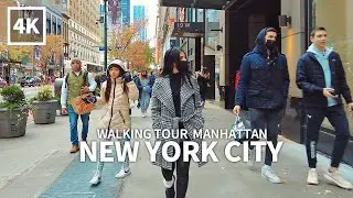 [4K] NEW YORK CITY - Walking Tour Manhattan, 3rd Avenue & 34th Street, Travel, NYC, USA, 4K UHD