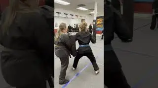 That's a hard elbow ouch