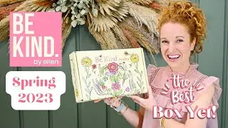 BE KIND от Эллен Весна 2023 | Лучшая коробка на сегодняшний день &mdash; коробка с садовой тематикой от EllenShop