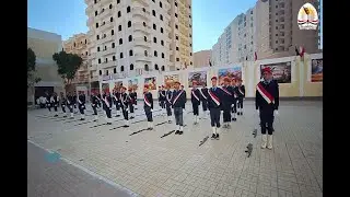 طلاب مدرسة الثانوية المعمارية العسكرية بنين بسوهاج يبدعون في عروض التأسيس العسكري