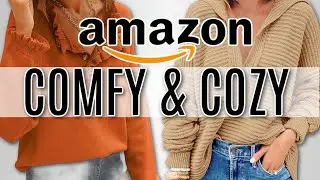 Amazon Cozy Fall Favorites Haul 2023 | The BEST Loungewear, Sweaters, Jackets & More