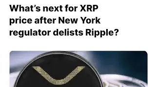 NEW YORK REGULATORS DELIST RIPPLE AND XRP FROM THEIR GREEN LIST OF CRYPTO CURRENCY COMPANIES