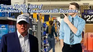 Trump Tariffs:Companies Hit Consumers with Increases #TrumpTariffs#TradeWar#TradePolicy#TariffTalks