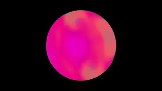 Red Pink Orange Mood Light Sphere TV Screensaver