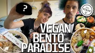 VEGAN IN JAPAN: Vegan Bento Boxes in Fukuoka, Japan | Easy, Healthy Lunch Ideas
