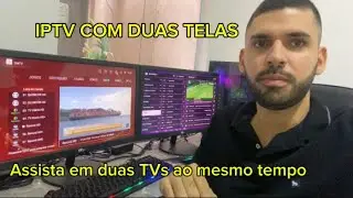 IPTV com duas telas assista na sua tv agora mesmo ! Unitv assist plus 