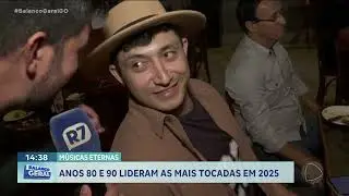 Músicas eternas: anos 80 e 90 lideram as mais tocadas em 2025