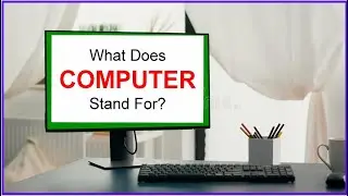 Computer Stands for: