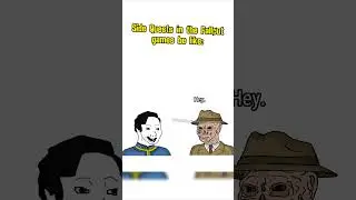 Fallout New Vegas and Fallout 4 side quests be like: #fallout #memes #shorts #fallout4