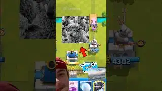 👁️MAX MEGA KNIGHT in Disguise arena 1🥹 #clashroyale #royalearena #supercell #gaming #clashesports