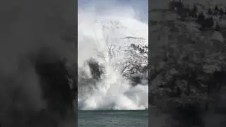Watch the Incredible Power of a Controlled Avalanche in Juneau, Alaska