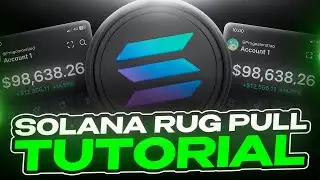 От 1 до 88 соль | Пример запуска Meme Coin Pump и Rug Draw | Как быстро запустить Meme Coin