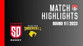 Highlights Round 11 | San Diego Legion v Houston SaberCats