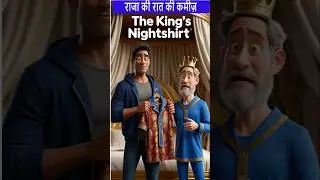 ❤️राजा की कमीज़ और चालाक चोर 🐜👑 |The King's Nightshirt| Shiluz Hindi Stories#shorts#shortsfeed