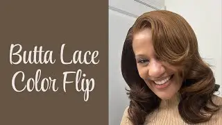 SHE'S TWO COLORS IN ONE | BUTTA LACE UNIT 20 COLOR FLIP CARAMEL