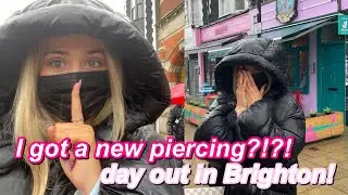 COME GET A PIERCING WITH ME! 😱 *vlog*