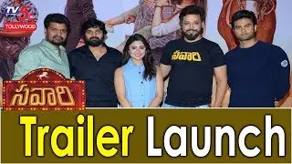 Savaari Movie Trailer Launch Event | Nandhu | Priyanka Sharma | Sudheer Babu | TV5 Tollywood