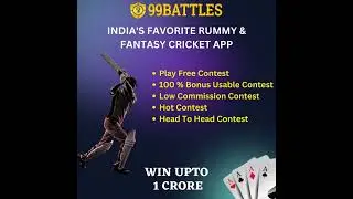 99Battles Fantasy Cricket and Rummy Online | Win Real Cash