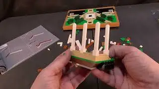 Building Lego Fountain Garden Part 2