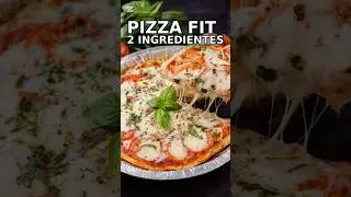 MASA DE PIZZA FIT con 2 INGREDIENTES 🍕SIN Harina de Trigo F&aacute;cil y R&aacute;pida