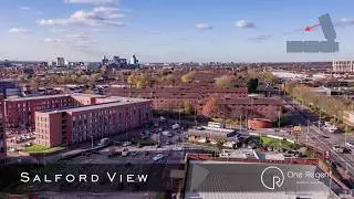 Construction of One Regent Apartments - MANCHESTER drone footage